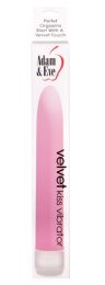 Adam and Eve Velvet Kiss Vibrator - Pink