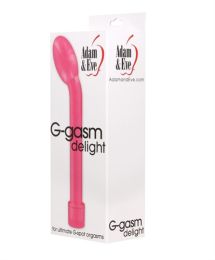 Adam and Eve G-Gasm Delight G-Spot Vibrator - Pink