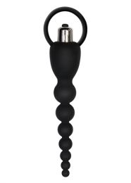 Adam and Eve Silicone Vibrating Anal Beads