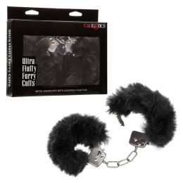 Ultra Fluffy Furry Cuffs - Black