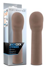 Performance 3 Inch Cock Extender - Brown