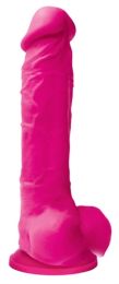 Colours Pleasures - 8 Inch Dildo - Pink