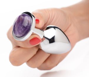 Amethyst Anal Plug - Medium