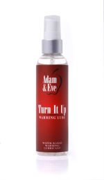 Adam and Eve Turn It Up Warming Lubricant 4 Oz