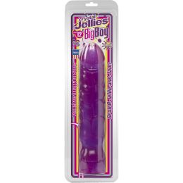 Crystal Jellies Big Boy 12 Inch - Purple