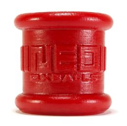 Neo 2 Inch Tall Ball Stretcher Squishy Silicone - Red