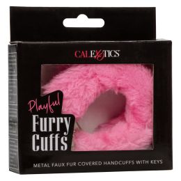 Playful Furry Cuffs - Pink