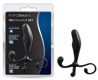 Vx1 Prostimulator Prostate Massager - Black