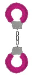 Pleasure Furry Handcuffs - Pink